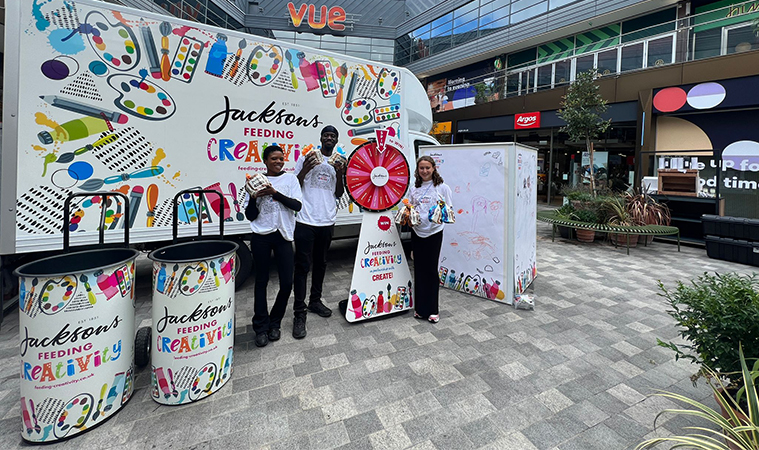 Feeding Creativity on tour
